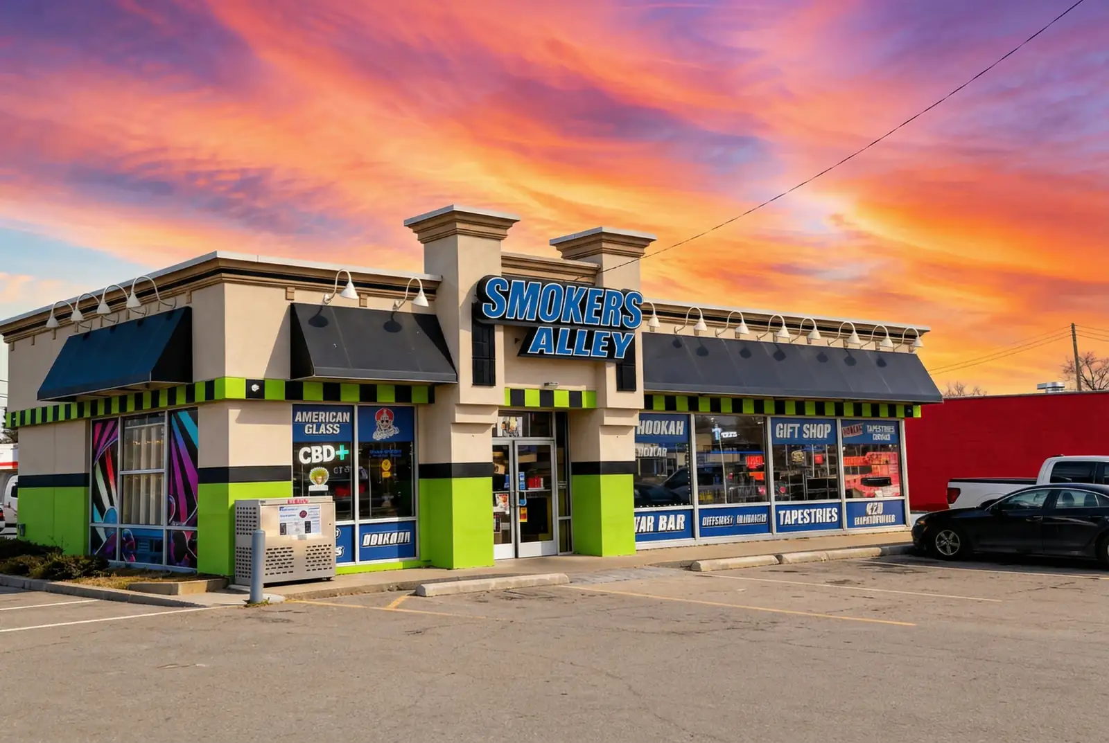 Smoker's Alley, 29035 Gratiot Ave storefront, 29035 Gratiot Ave, Roseville, MI 48066